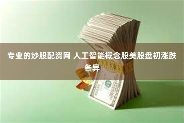 专业的炒股配资网 人工智能概念股美股盘初涨跌各异