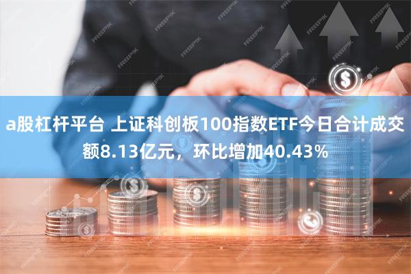 a股杠杆平台 上证科创板100指数ETF今日合计成交额8.13亿元，环比增加40.43%